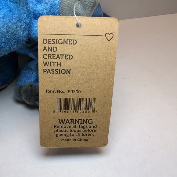 Bear Factory Triceratop Dinosaur Plush Stuffed Animal with Tags - Picture 6 of 10